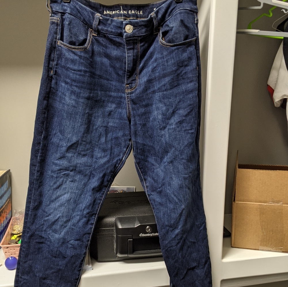 AE curvy jeggings 12 long